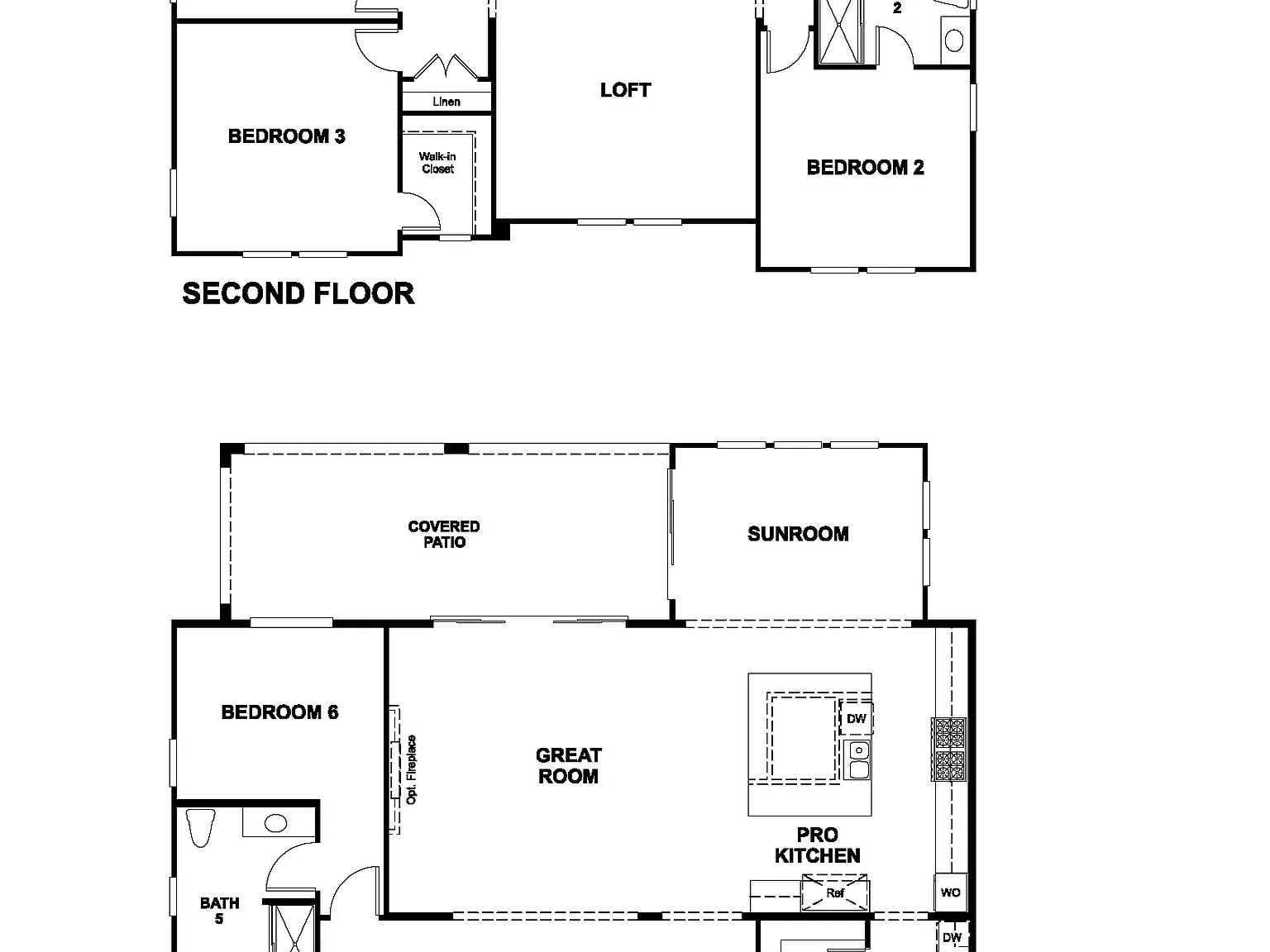 Paxton Plan, Enclave at Canyon Estates - 6bd/7ba, 4,710 sqft - in American Canyon, CA