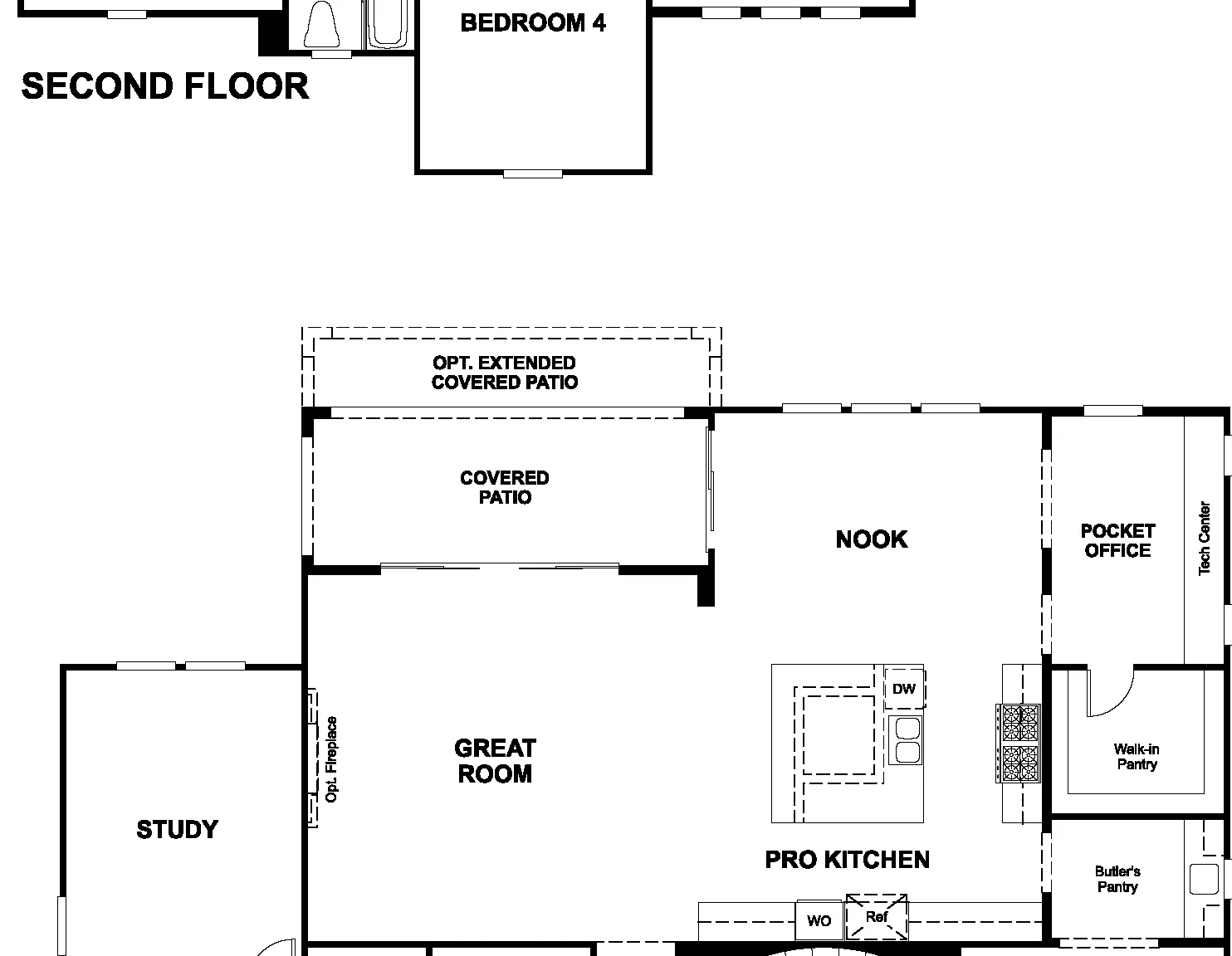 Harmon Plan, Enclave at Canyon Estates - 4bd/4ba, 4,440 sqft - in American Canyon, CA