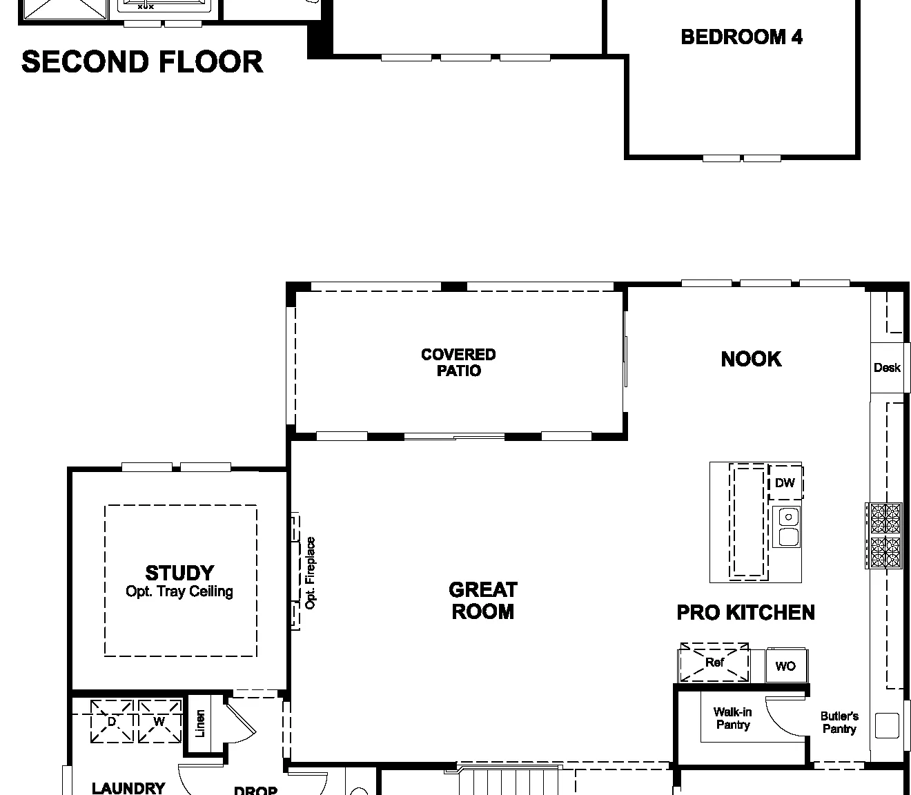 Dayton Plan, Enclave at Canyon Estates - 5bd/5ba, 3,950 sqft - in American Canyon, CA