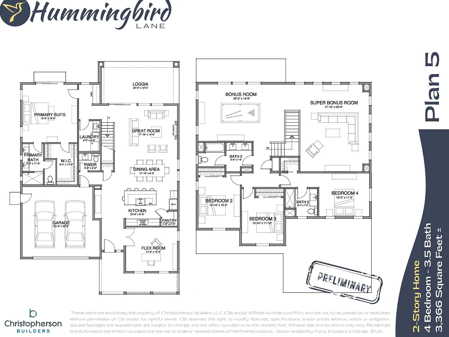 Hummingbird 5 Plan, Hummingbird Lane - Photo 3